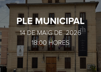 Ple Municipal 14 de maig de 2026